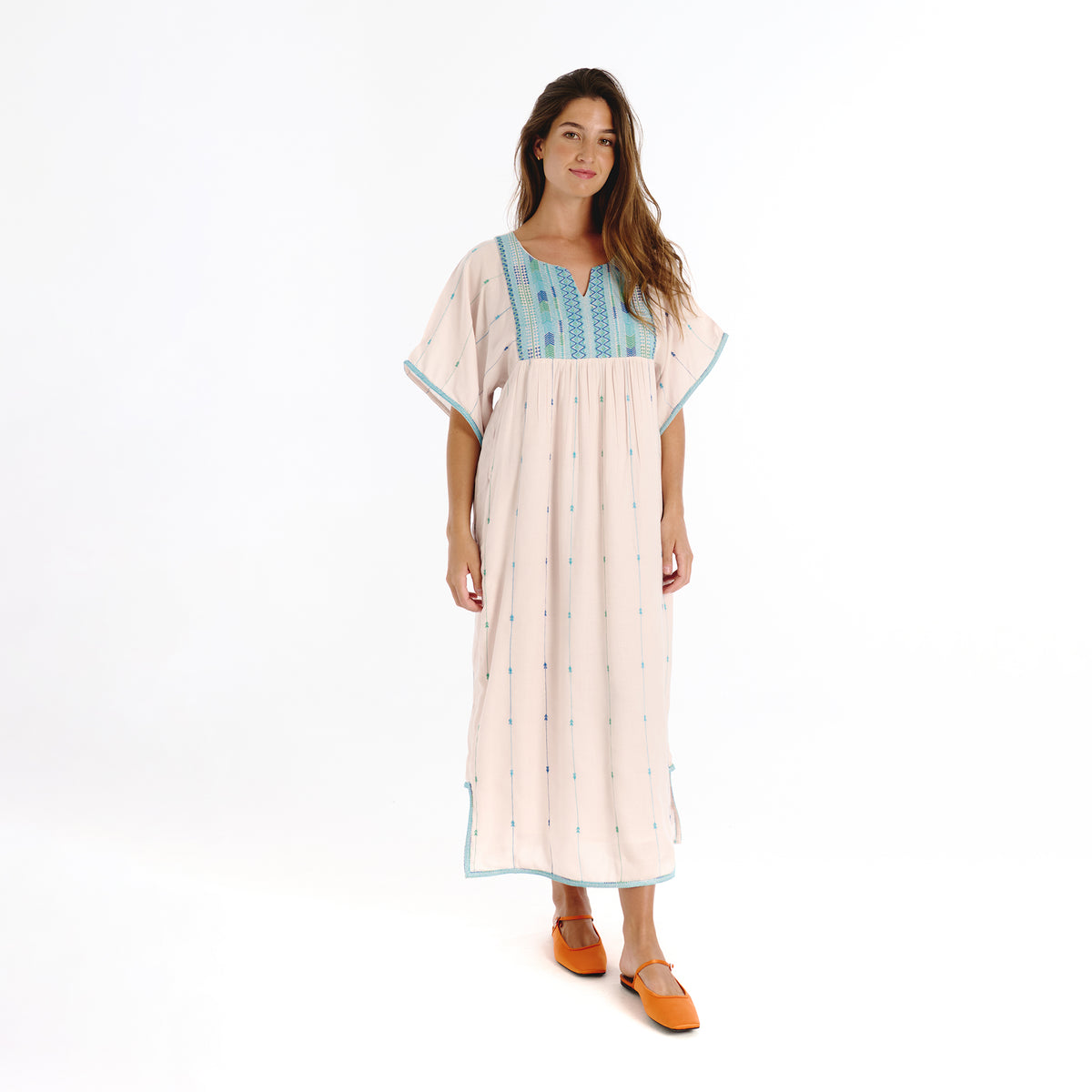 Noa blue islip dress
