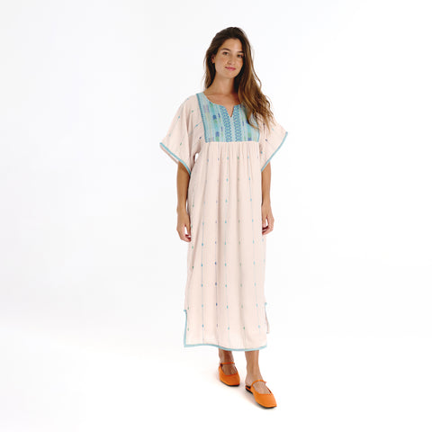 Noa blue islip dress