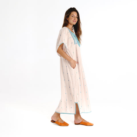 Noa blue islip dress