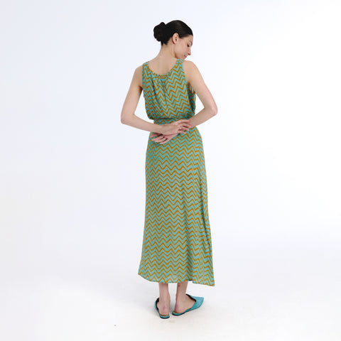 Cassia blue Tivoli skirt