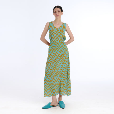Cassia blue Tivoli skirt