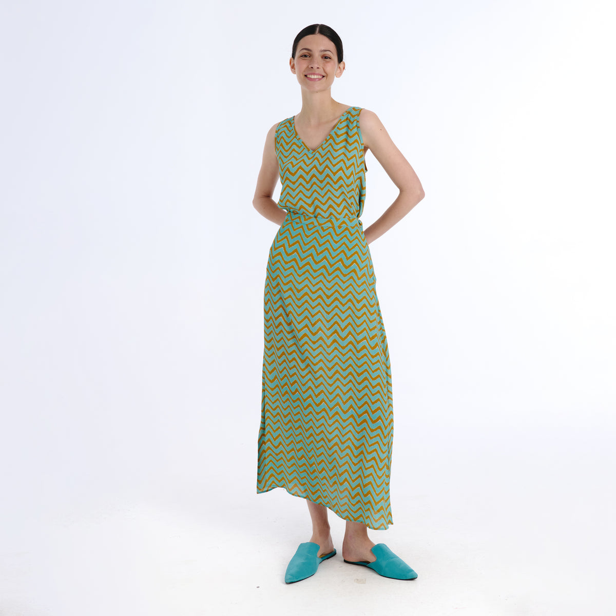 Nebla blue Tivoli top