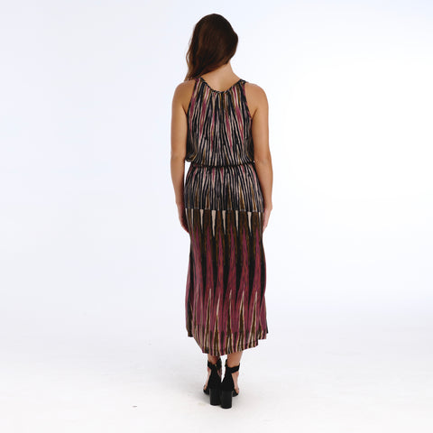 Nebla Brown ikat Top