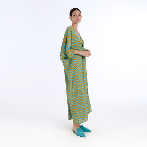 Nia blue Tivoli Dress