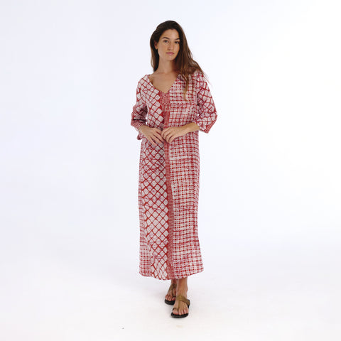 Nimanda pink batik Dress