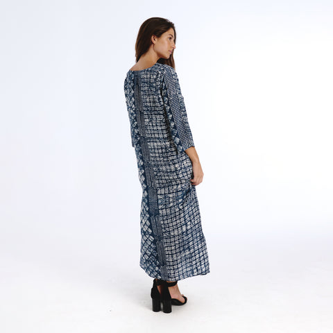 Nimanda blue batik Dress