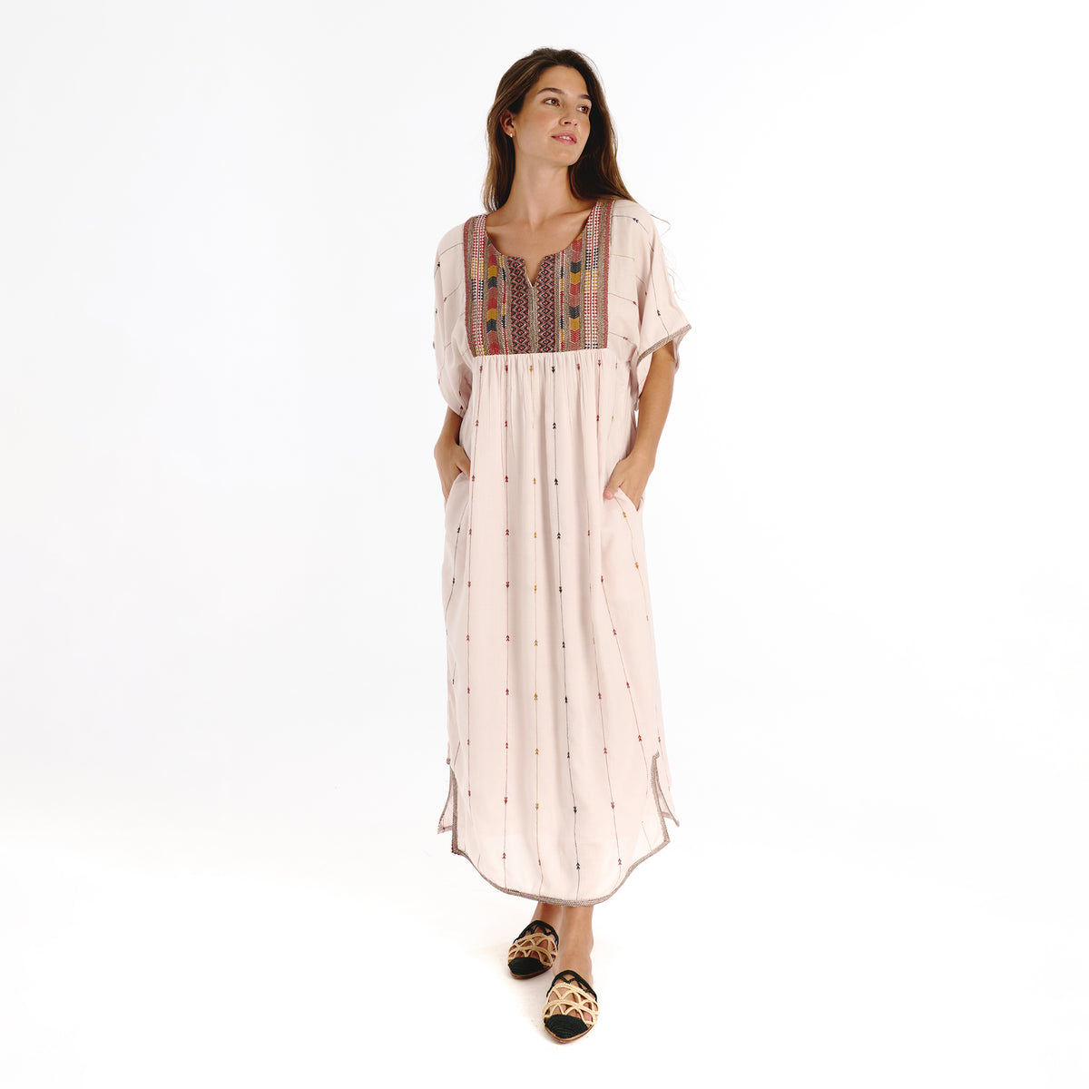 Noa brown islip dress