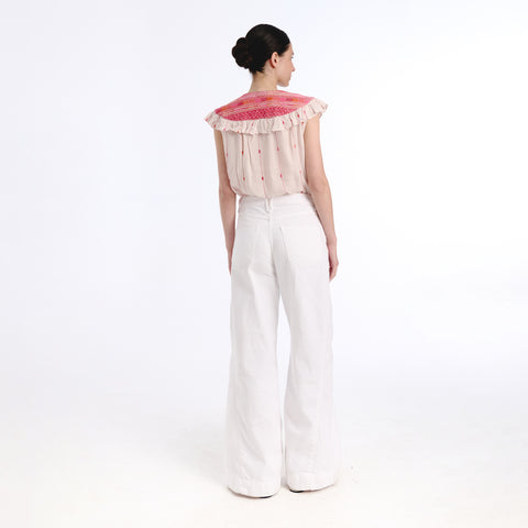 Nube pink islip top