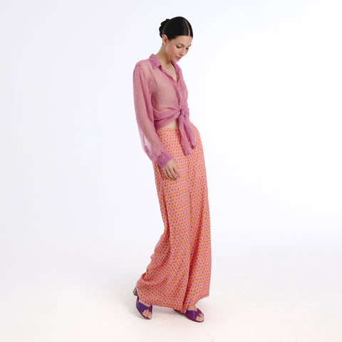Oliva orange mirza trouser