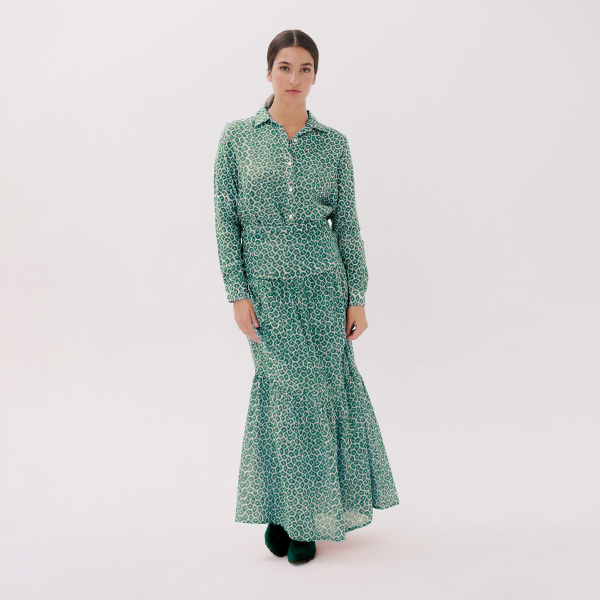 Fernandina blue zocalo blouse