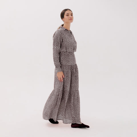 Fernandina grey zocalo blouse