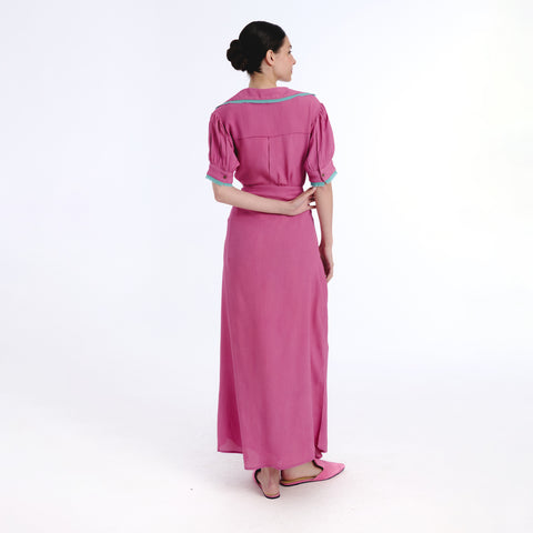 Jada pink plains blouse