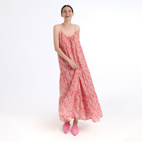 Opalo pink trebol dress