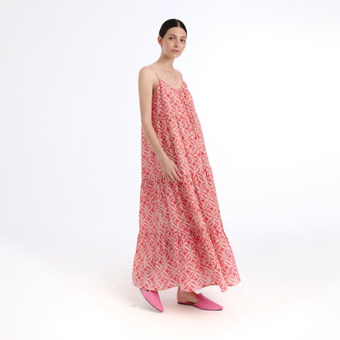 Opalo pink trebol dress