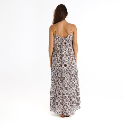 Opalo brown trebol dress