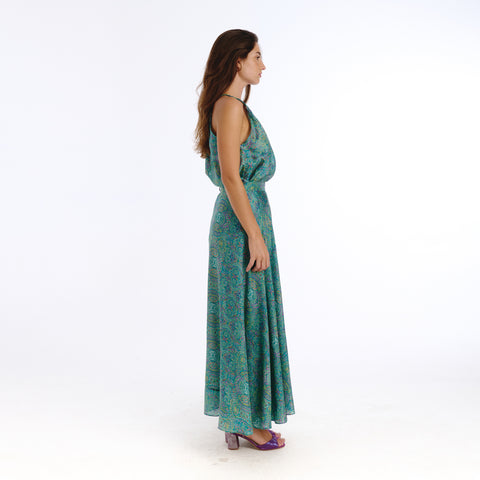 Pia blue devon flower top