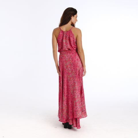 Campo pink devon flower skirt
