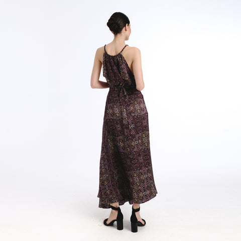 Campo black devon flower skirt