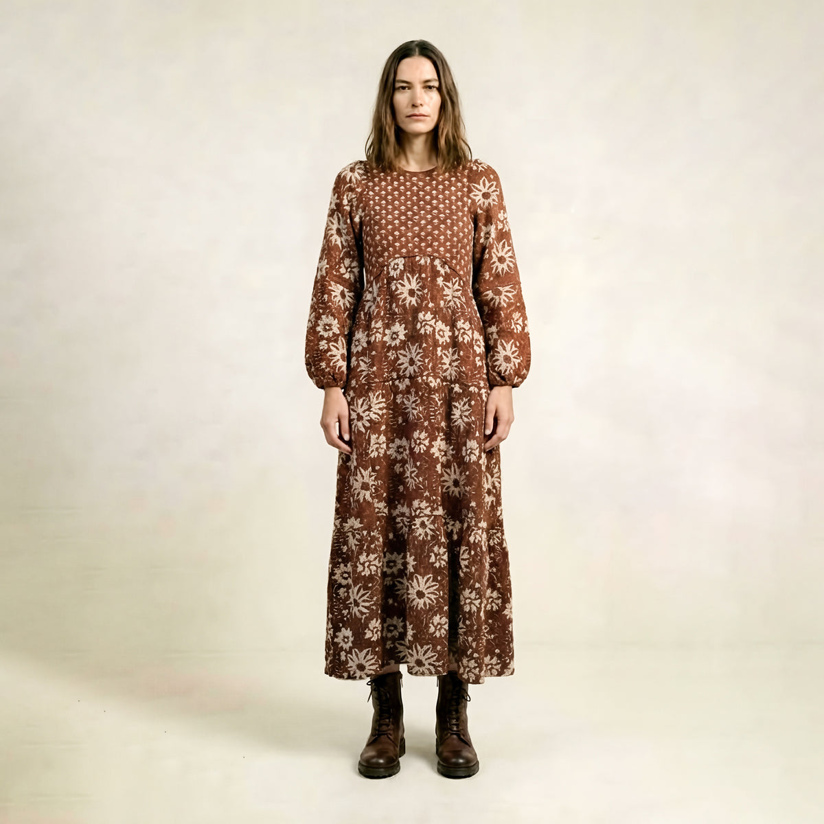 Rayo Brown Dress