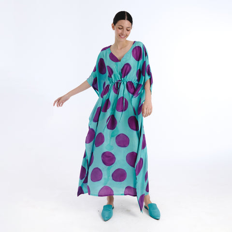 Riko blue sun kaftan