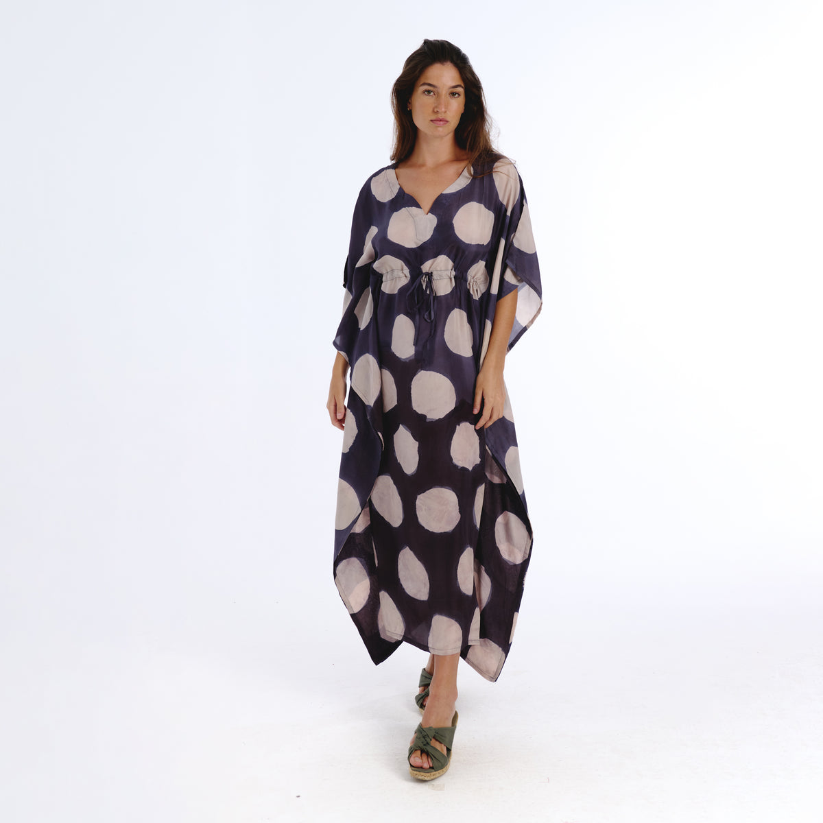 Riko black sun kaftan