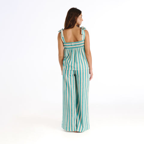 Rio blue hamptons top