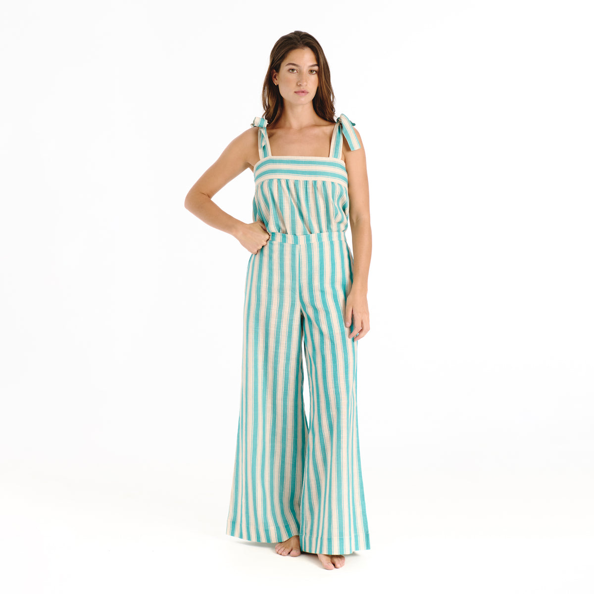 Sofia blue hamptons trouser
