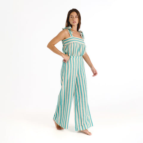 Sofia blue hamptons trouser