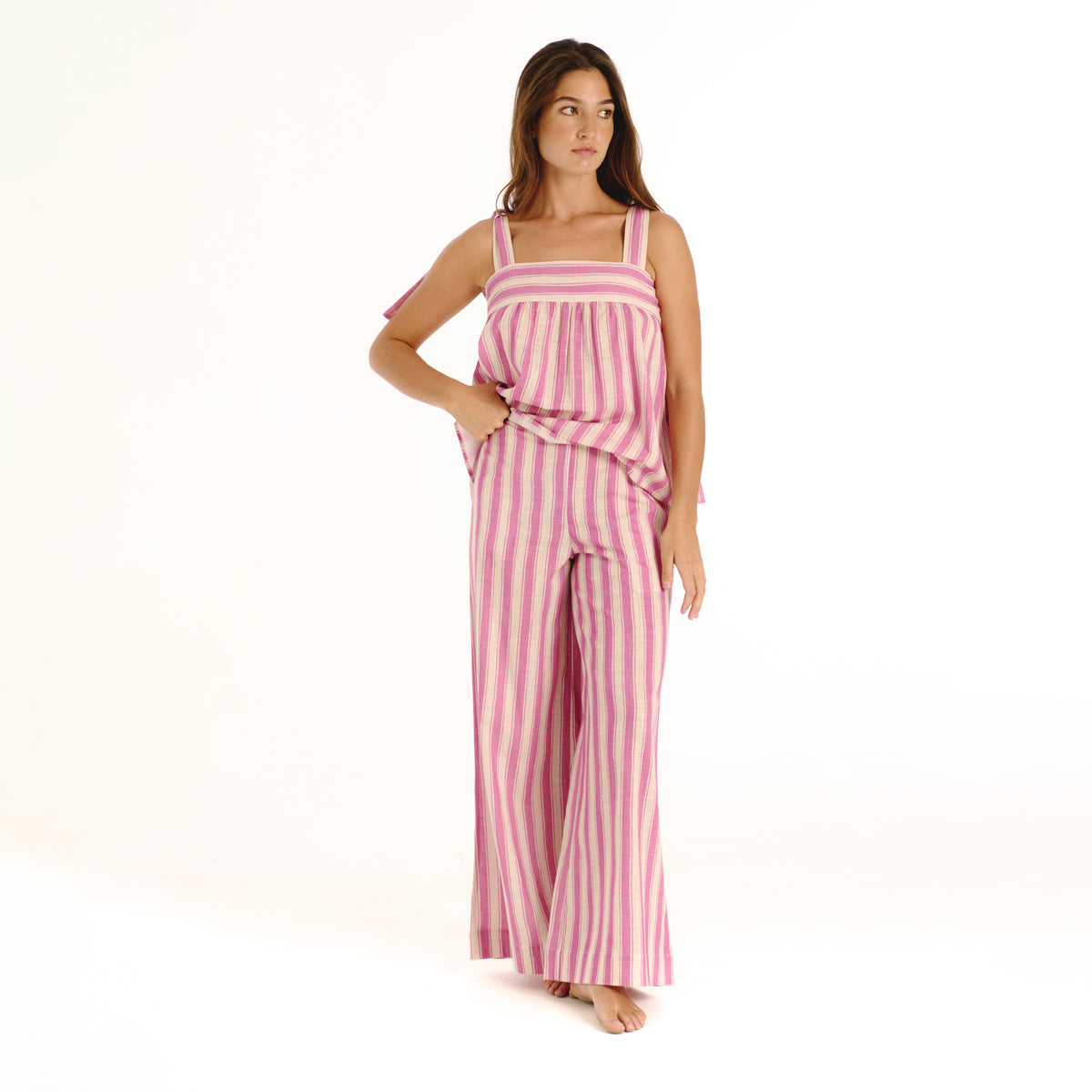Rio pink hamptons top