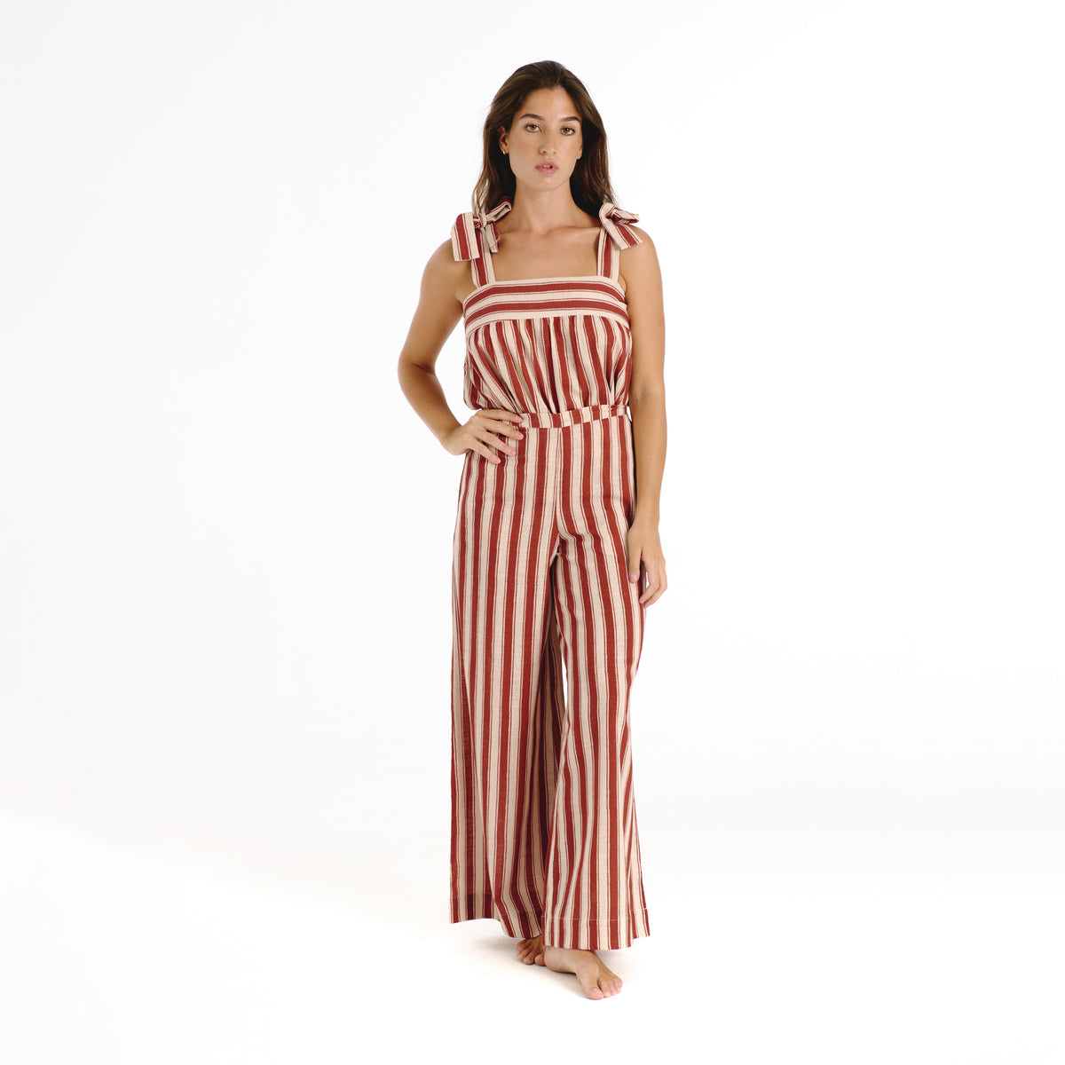 Sofia brown hamptons trouser