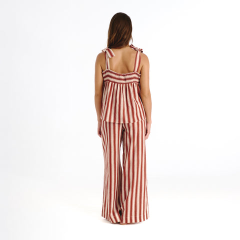 Sofia brown hamptons trouser