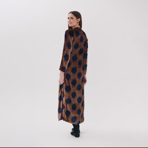 Robin Brown medallion Coat