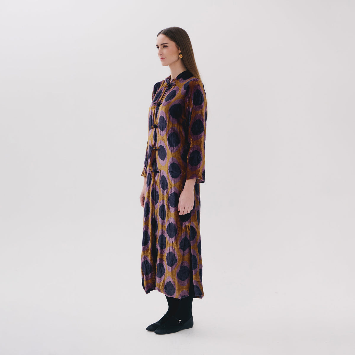 Robin Brown medallion Coat