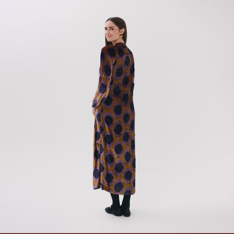 Robin Brown medallion Coat