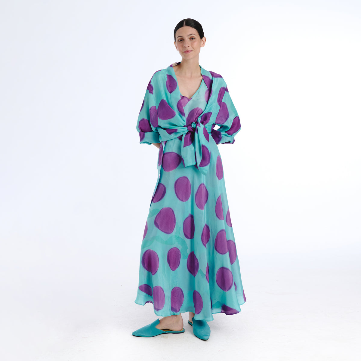 Tima blue sun skirt