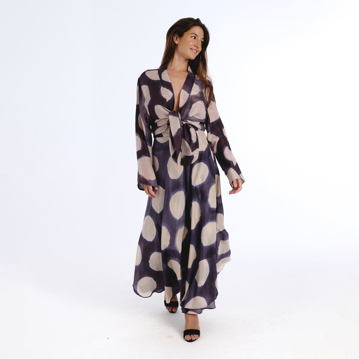 Tima black sun skirt
