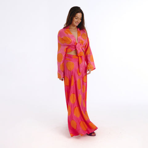 Sira pink sun shrug