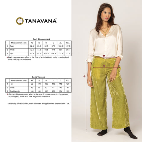 Losia green trousers