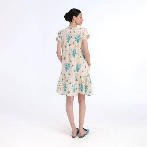 Tessa blue sea dress