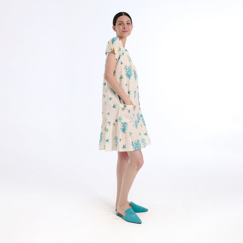 Tessa blue sea dress