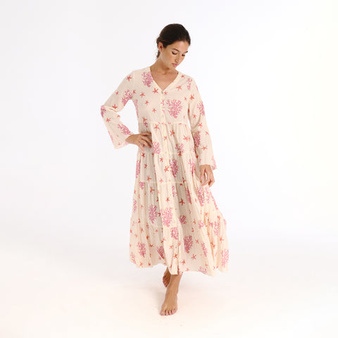 Eira pink sea dress