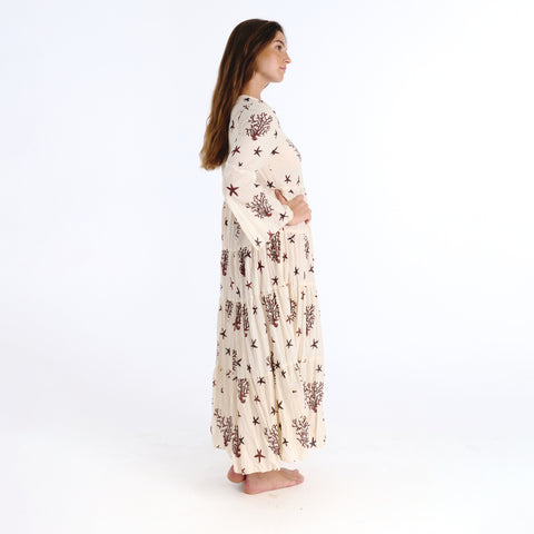 Eira brown sea dress