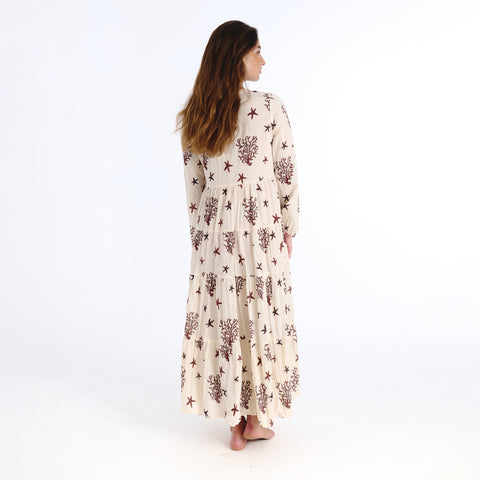 Eira brown sea dress