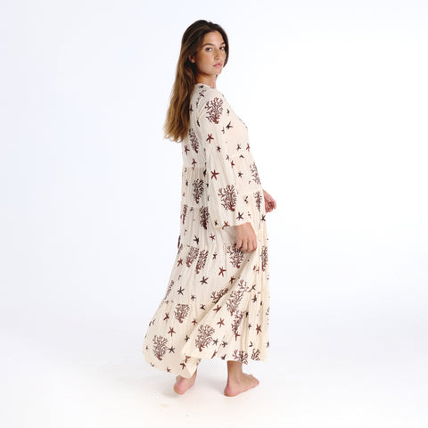 Eira brown sea dress