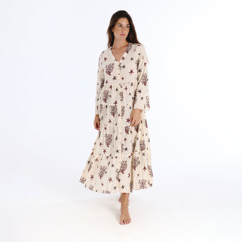 Eira brown sea dress