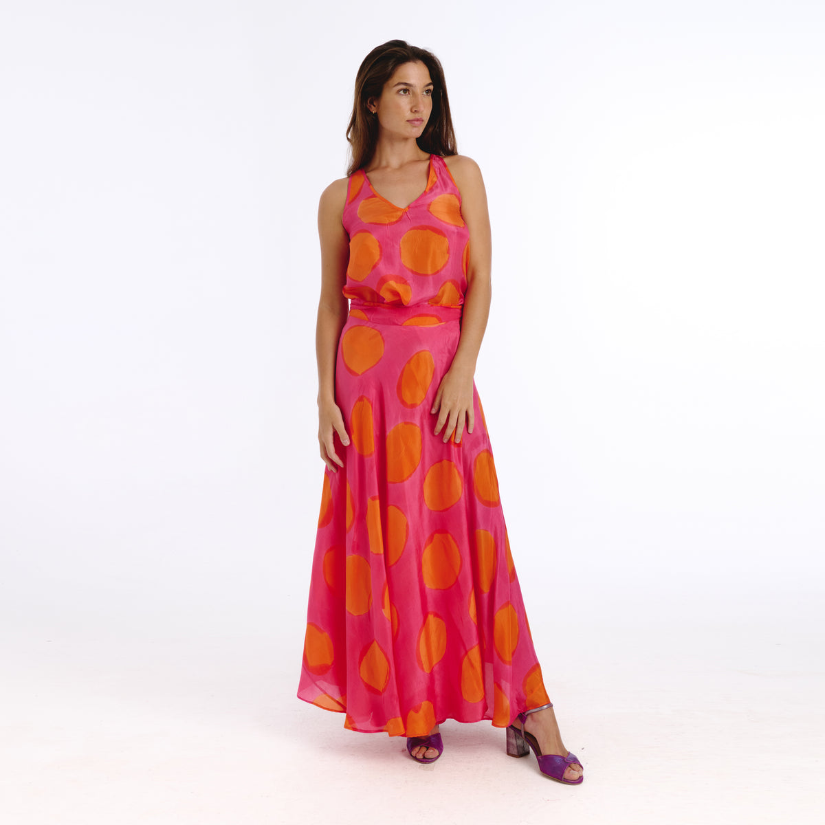 Tinda pink sun top