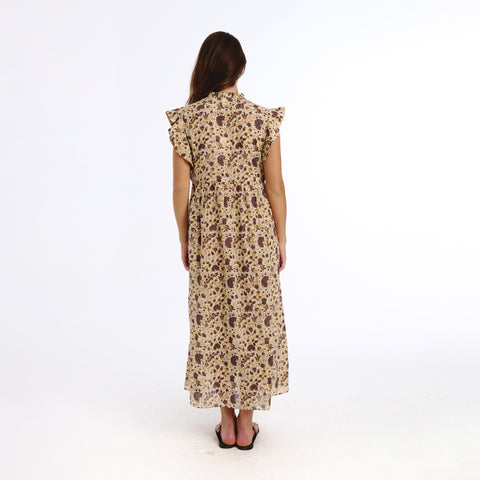 Tove brown janet dress