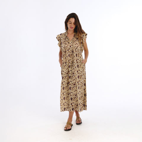 Tove brown janet dress