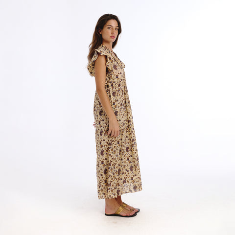 Tove brown janet dress