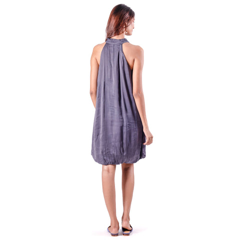 Venecia grey dress Stock